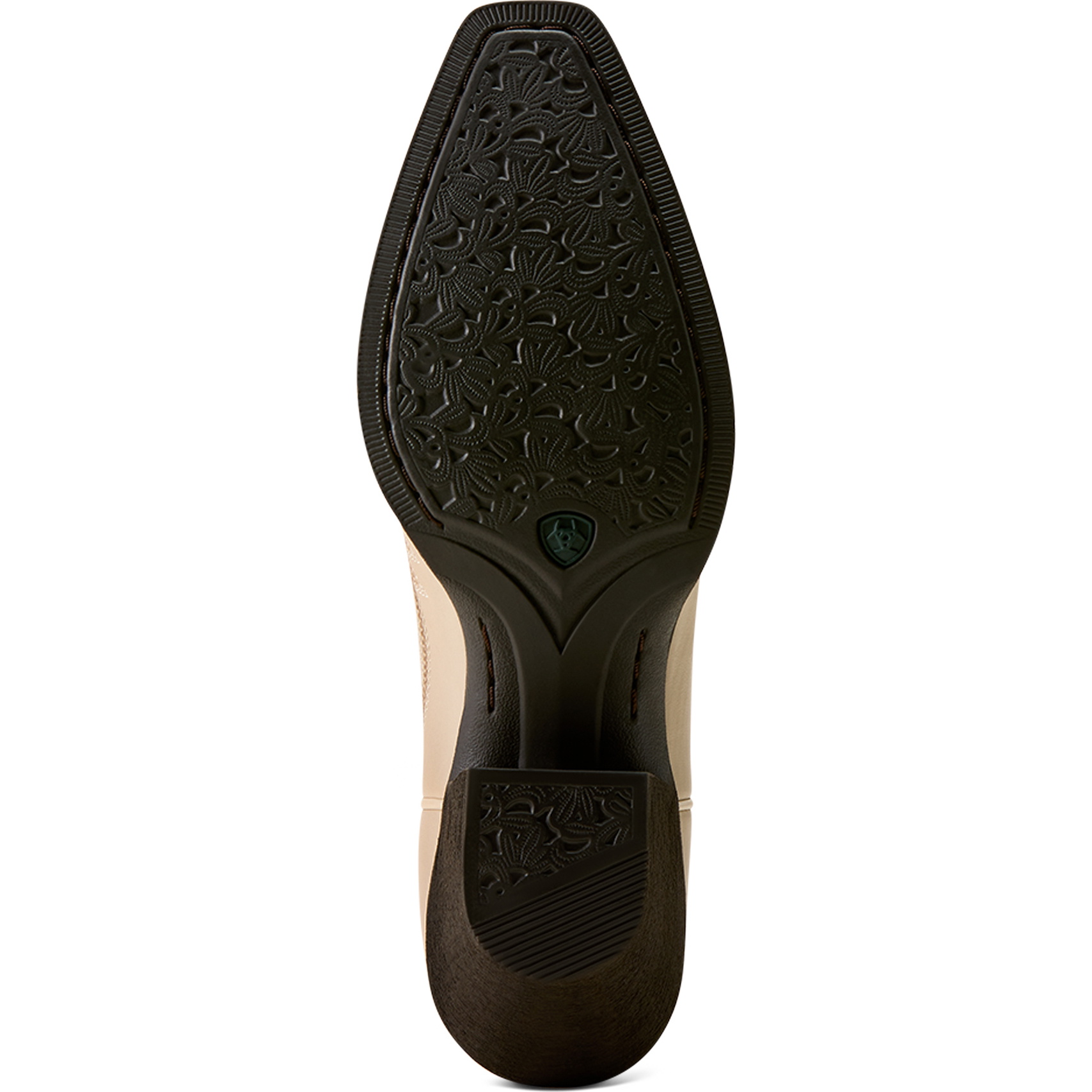 2026 Ariat Womens Round Up Collins D Toe Western Boot 10080382 - Buttercream